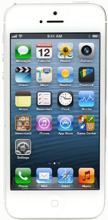 Смартфон Apple iPhone 5 32Gb White & Silver - Саранск